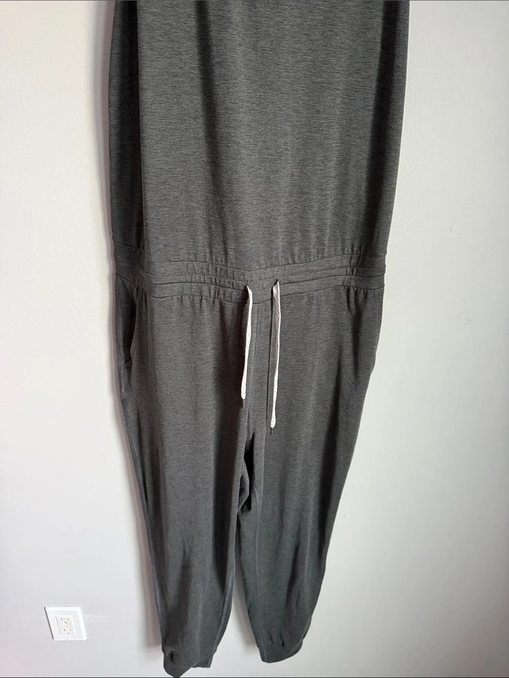 Vuori Women's Lux Jumpsuit in Charcoal Medium
